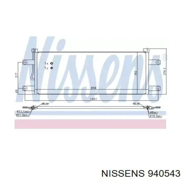 940543 Nissens