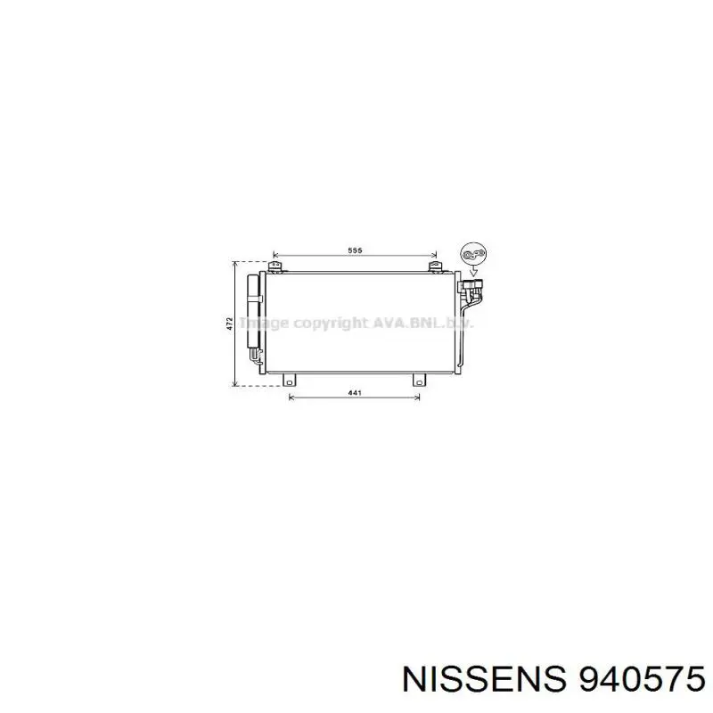Aire acondicionado capacitor Nissens 940575 precio, desde 138,53 EUR