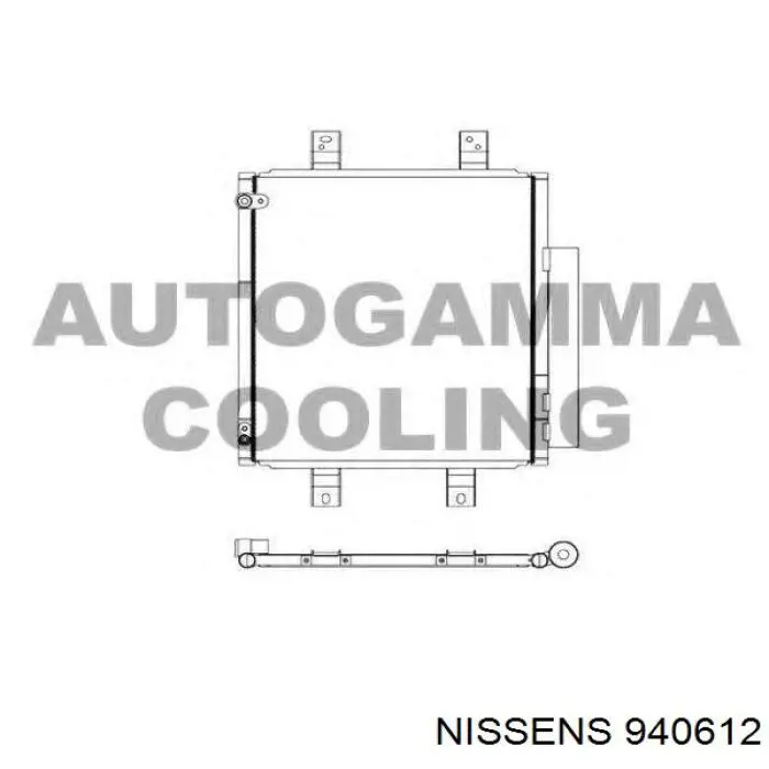 Comprar 940612 Nissens Condensador de aire acondicionado