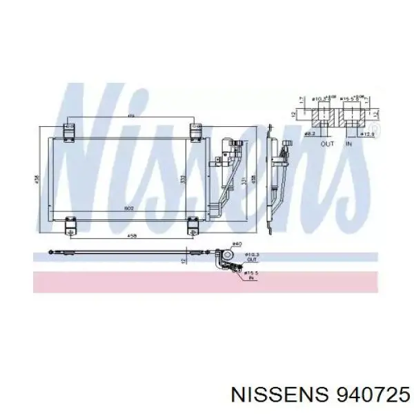 Aire acondicionado capacitor VALEO 822589 precio, desde 119,06 EUR
