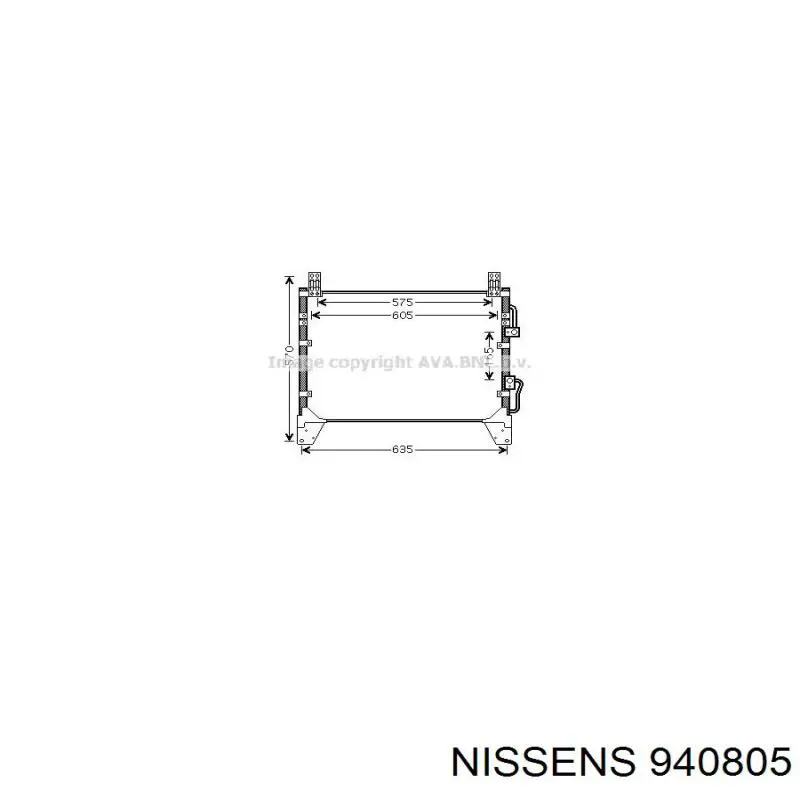 Comprar 7116K8C1 Polcar Condensador de aire acondicionado
