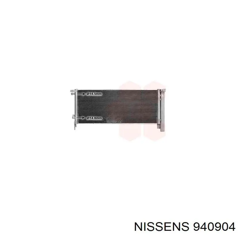 940904 Nissens condensador aire acondicionado
