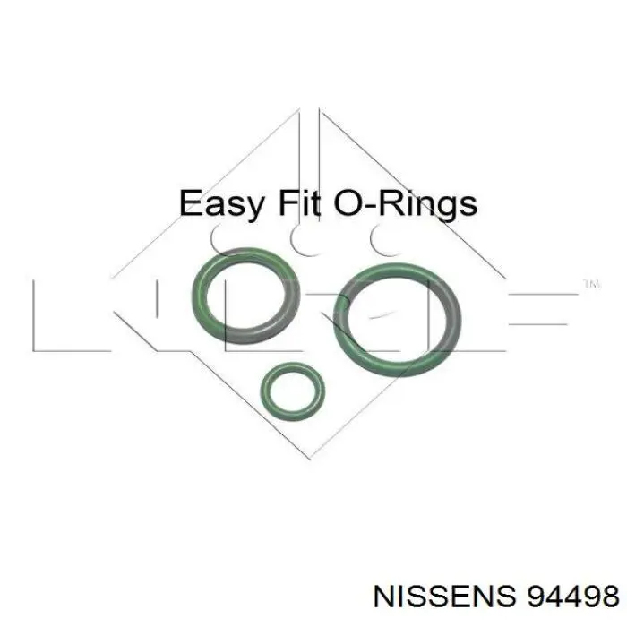 Condensador aire acondicionado 94498 Nissens