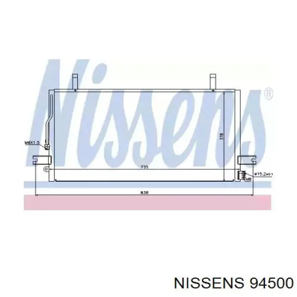 Comprar Condensador aire acondicionado Nissan Pathfinder  R50