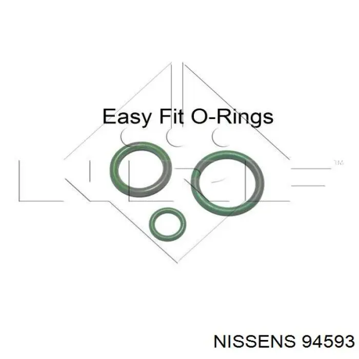 Comprar 94593 Nissens Condensador de aire acondicionado