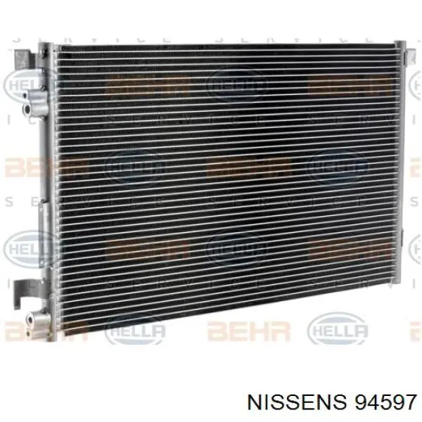Condensador aire acondicionado 94597 Nissens
