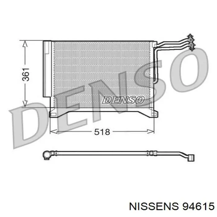 Condensador BMW 6918597