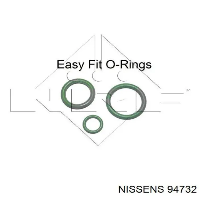 Comprar 94732 Nissens Condensador de aire acondicionado