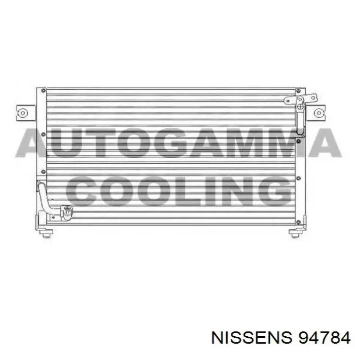 Comprar 94784 Nissens Condensador de aire acondicionado