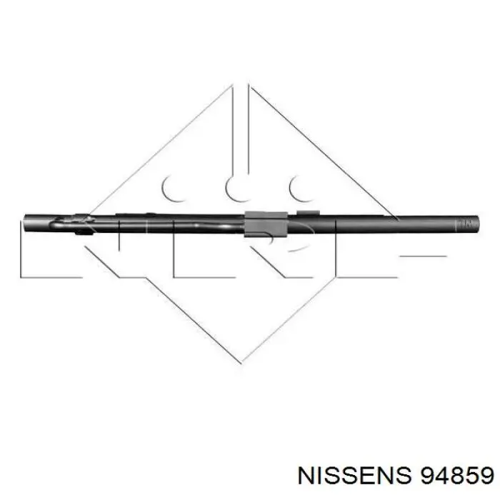 94859 Nissens condensador aire acondicionado