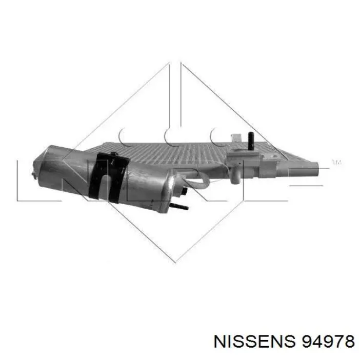 94978 Nissens condensador aire acondicionado