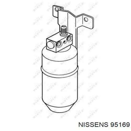 Filtro deshidratador 95169 Nissens