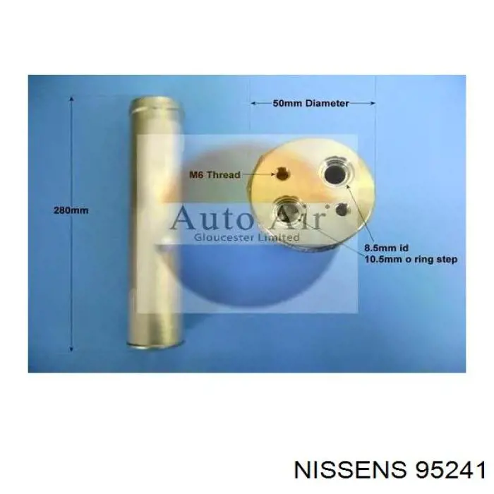 95241 Nissens filtro deshidratador