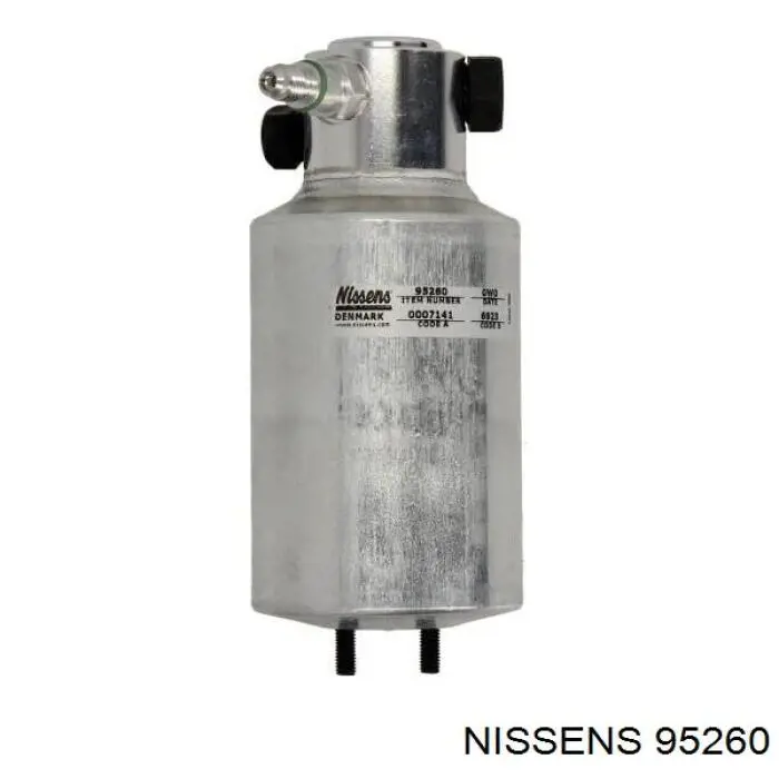 95260 Nissens receptor-secador del aire acondicionado