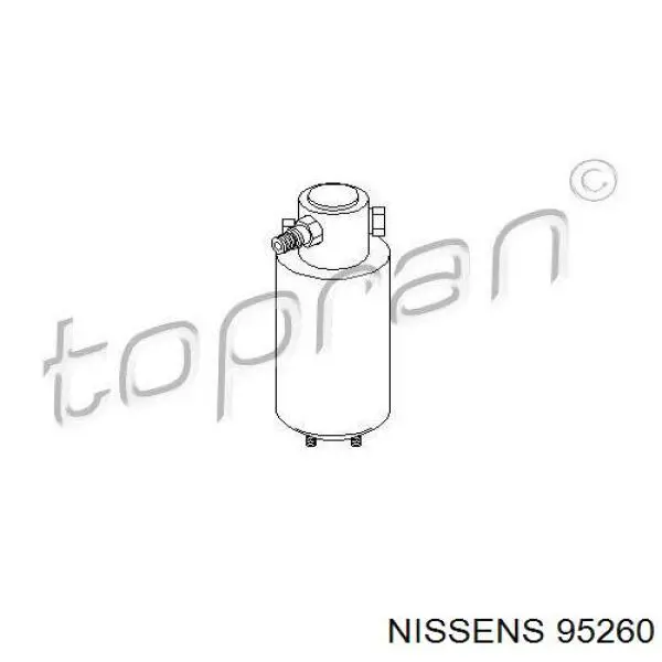 Filtro deshidratador aire acondicionado Nissens 95260 precio, desde 28,98 EUR