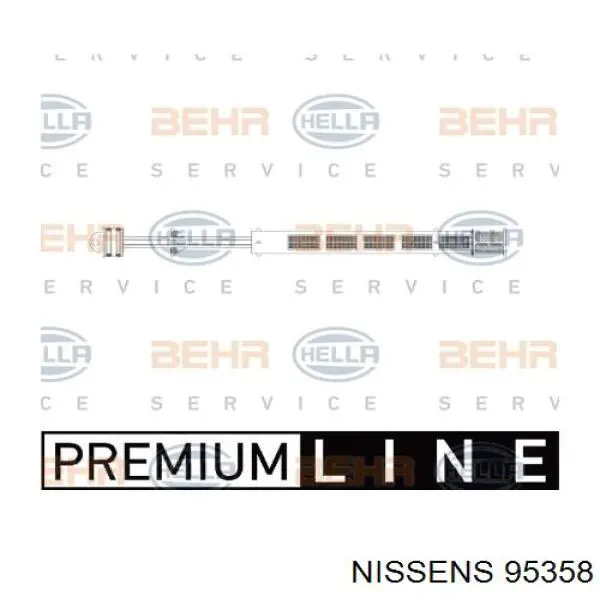 95358 Nissens receptor-secador del aire acondicionado