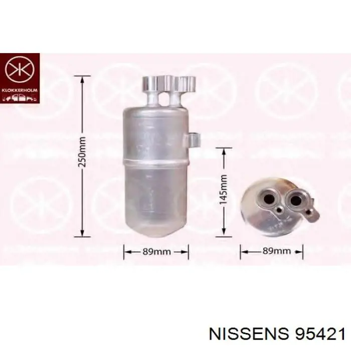 Filtro deshidratador aire acondicionado Nissens 95421 precio, desde 32,78 EUR