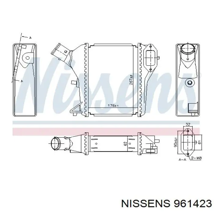 Comprar 19710R5ZG01 Honda Turbo intercooler