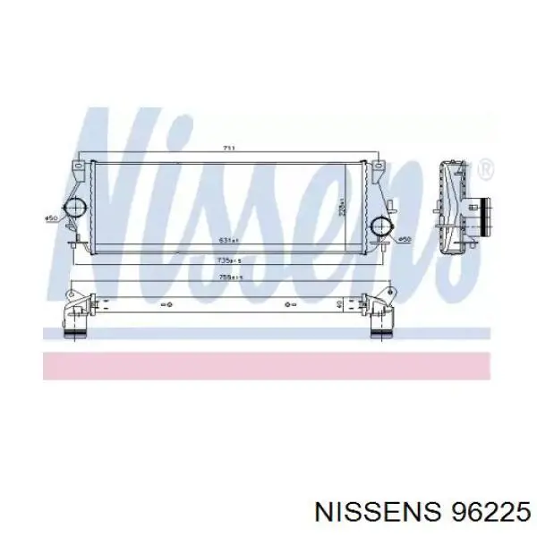 Radiador de aire de admisión Land Rover ESR3777 precio, desde 84,22 EUR