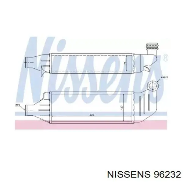 Comprar 1271002450 Honda Turbo intercooler