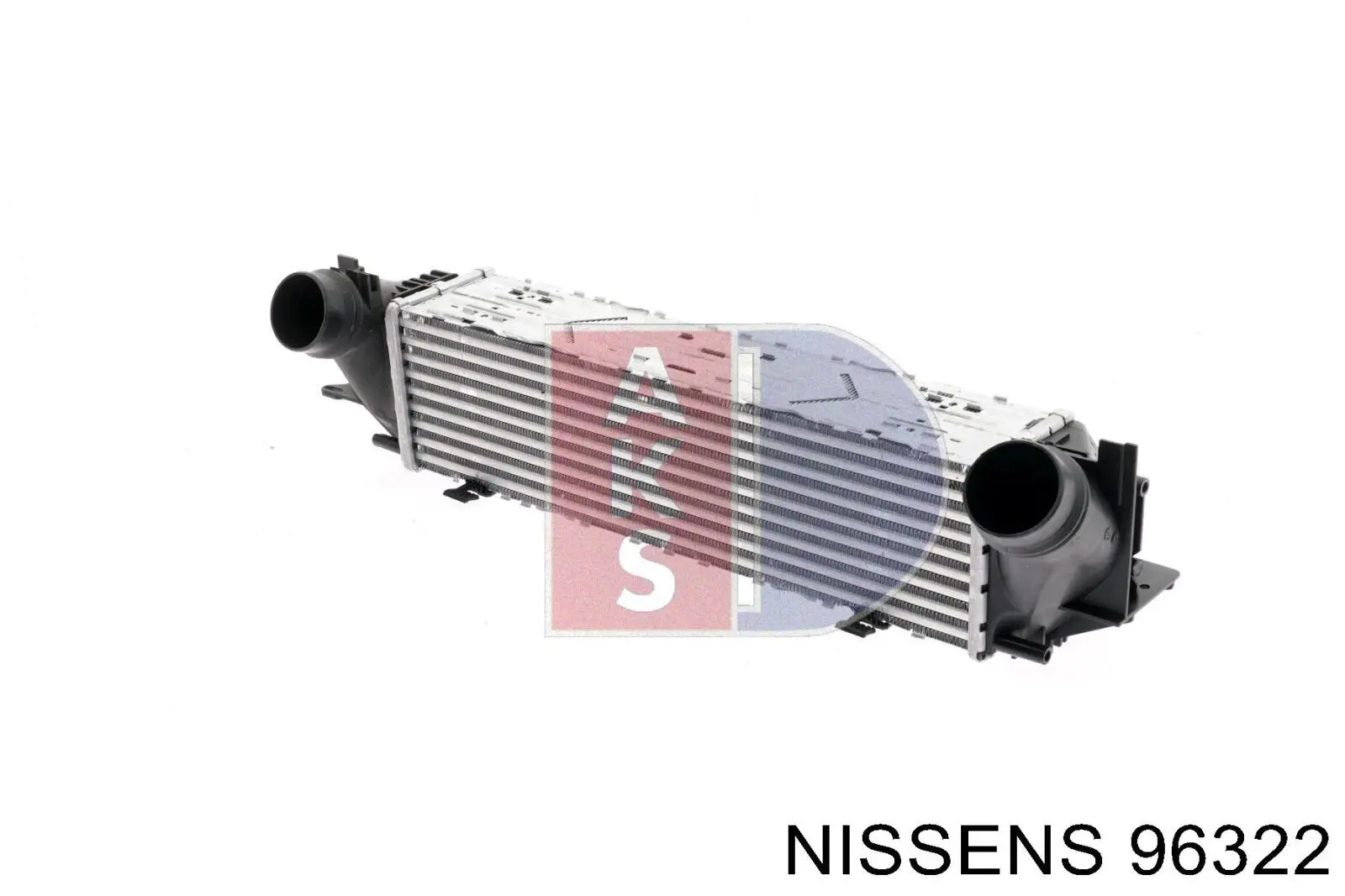 96322 Nissens Radiador de intercooler