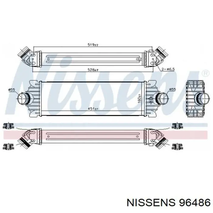 Comprar CC119L440AE Ford Turbo intercooler