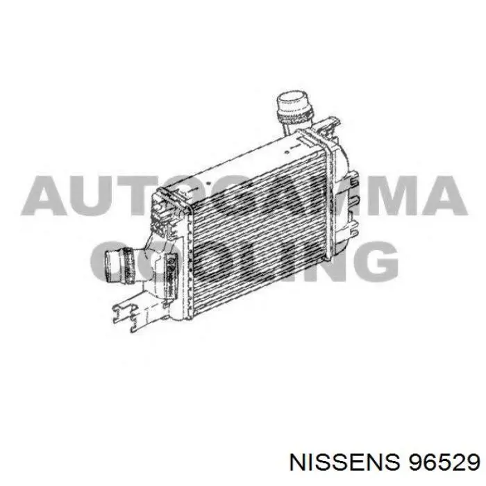 Comprar 96529 Nissens Turbo intercooler