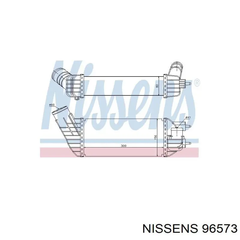 96573 Nissens intercooler