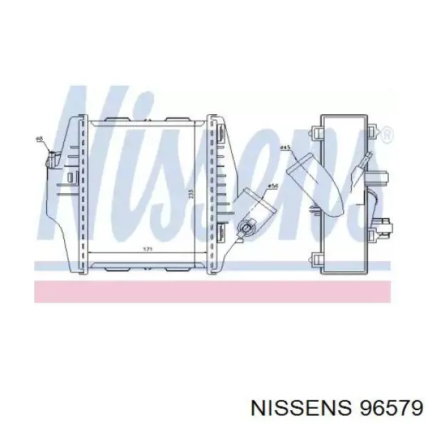 CI174000P Mahle Original Radiador de intercooler