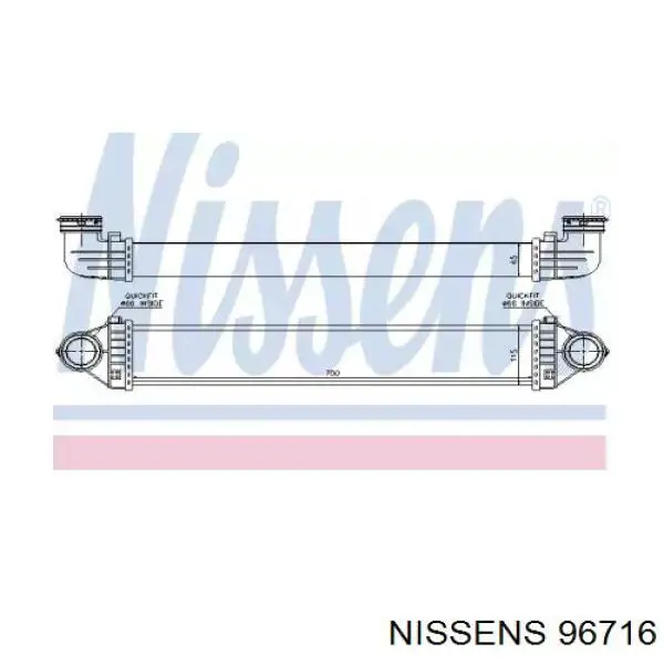 Radiador de aire de admisión Mahle Original CI84000P precio, desde 47,64 EUR