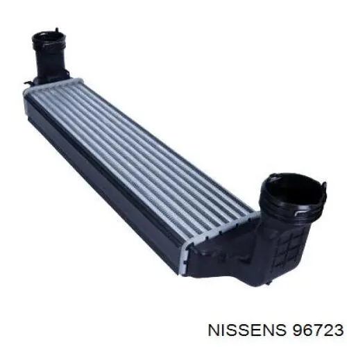 96723 Nissens Radiador de intercooler