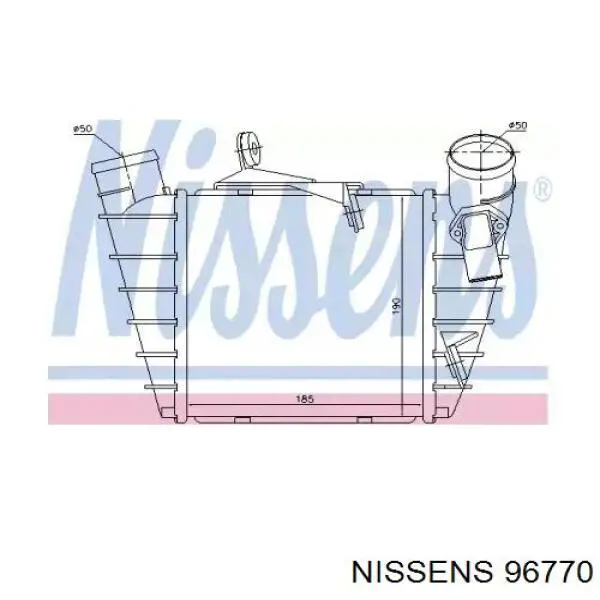 Intercooler 600145804A VAG