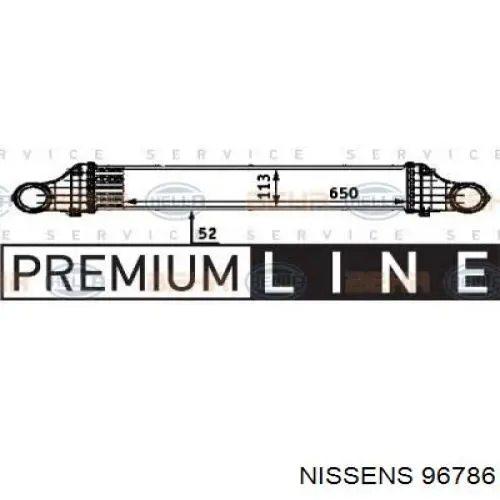 Comprar 96786 Nissens Turbo intercooler