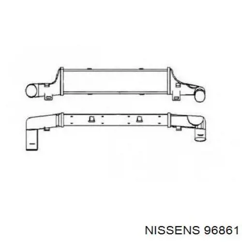 96861 Nissens intercooler
