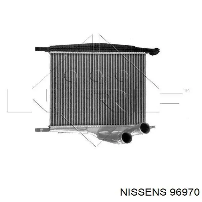 96970 Nissens radiador de aire de admisión