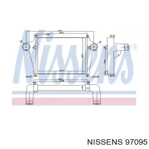 CI623000S Mahle Original Radiador de intercooler