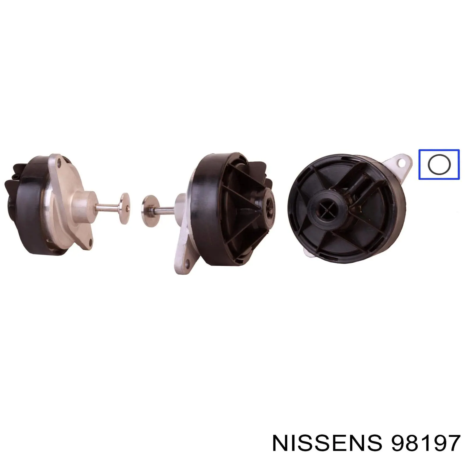 98197 Nissens módulo agr recirculación de gases