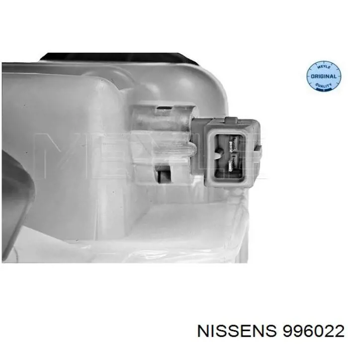 996022 Nissens vaso de expansión, refrigerante