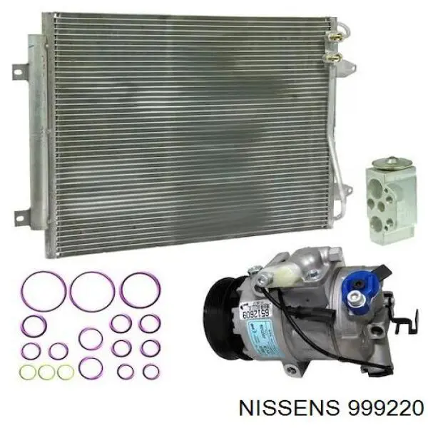 Válvula TRV del aire acondicionado 999220 Nissens