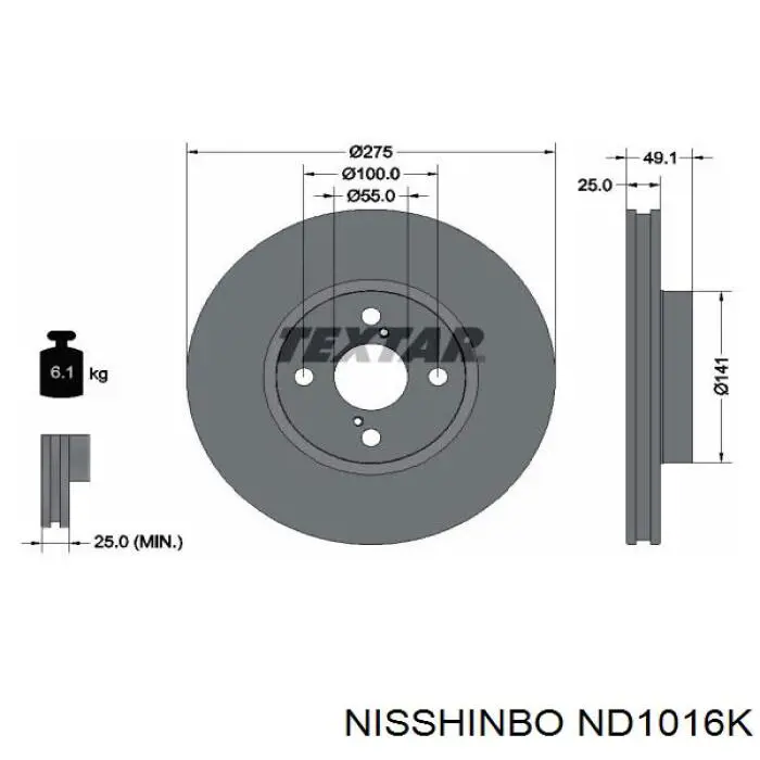 Frenos delanteros Japan Parts DI201C precio, desde 30,83 EUR