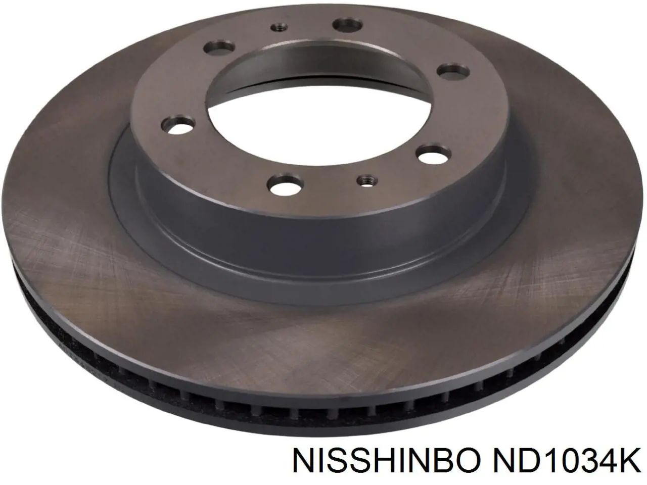 ND1034K Nisshinbo disco de freno delantero