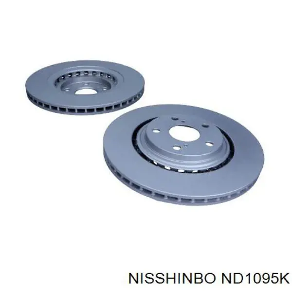 ND1095K Nisshinbo disco de freno delantero