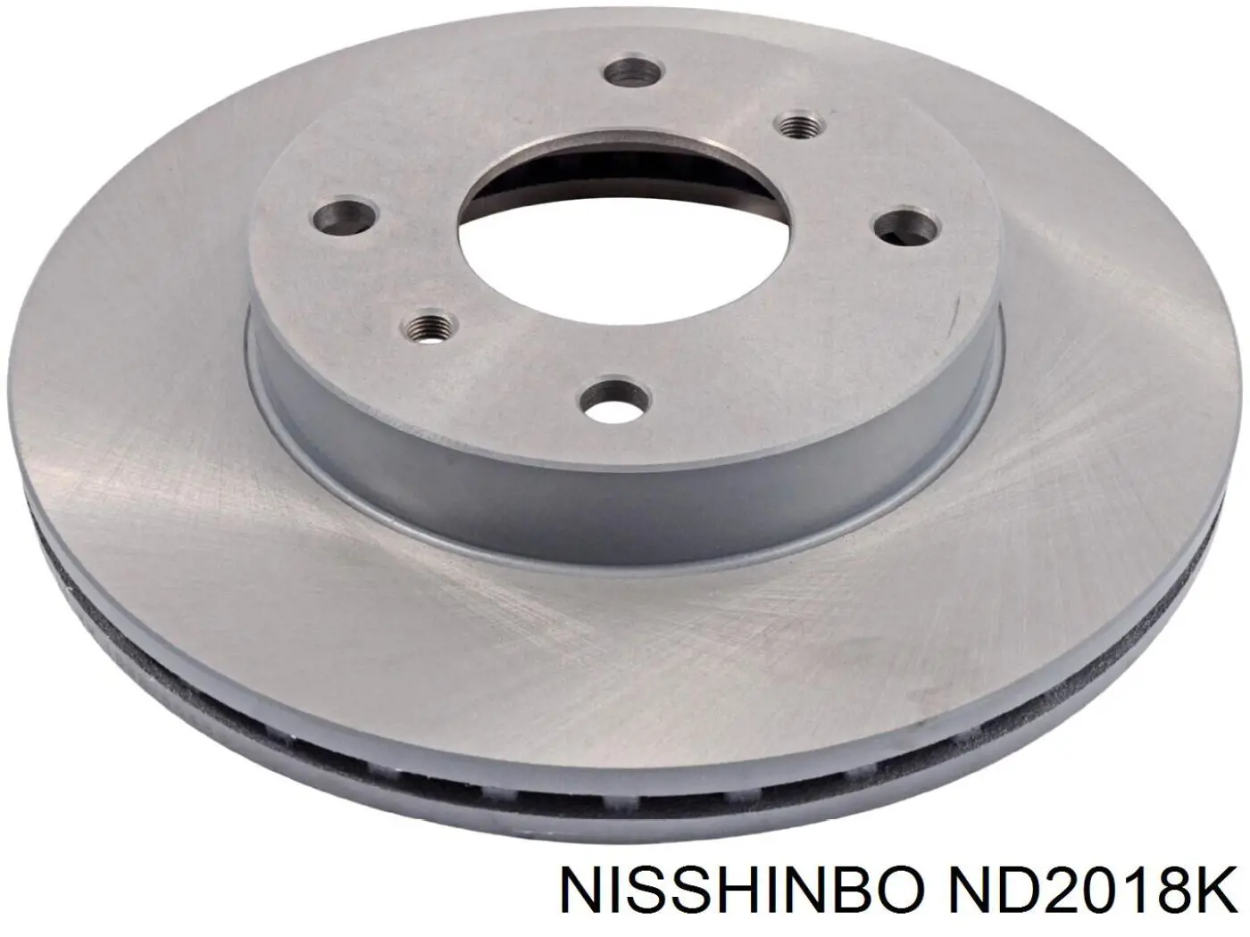 ND2018K Nisshinbo disco de freno delantero