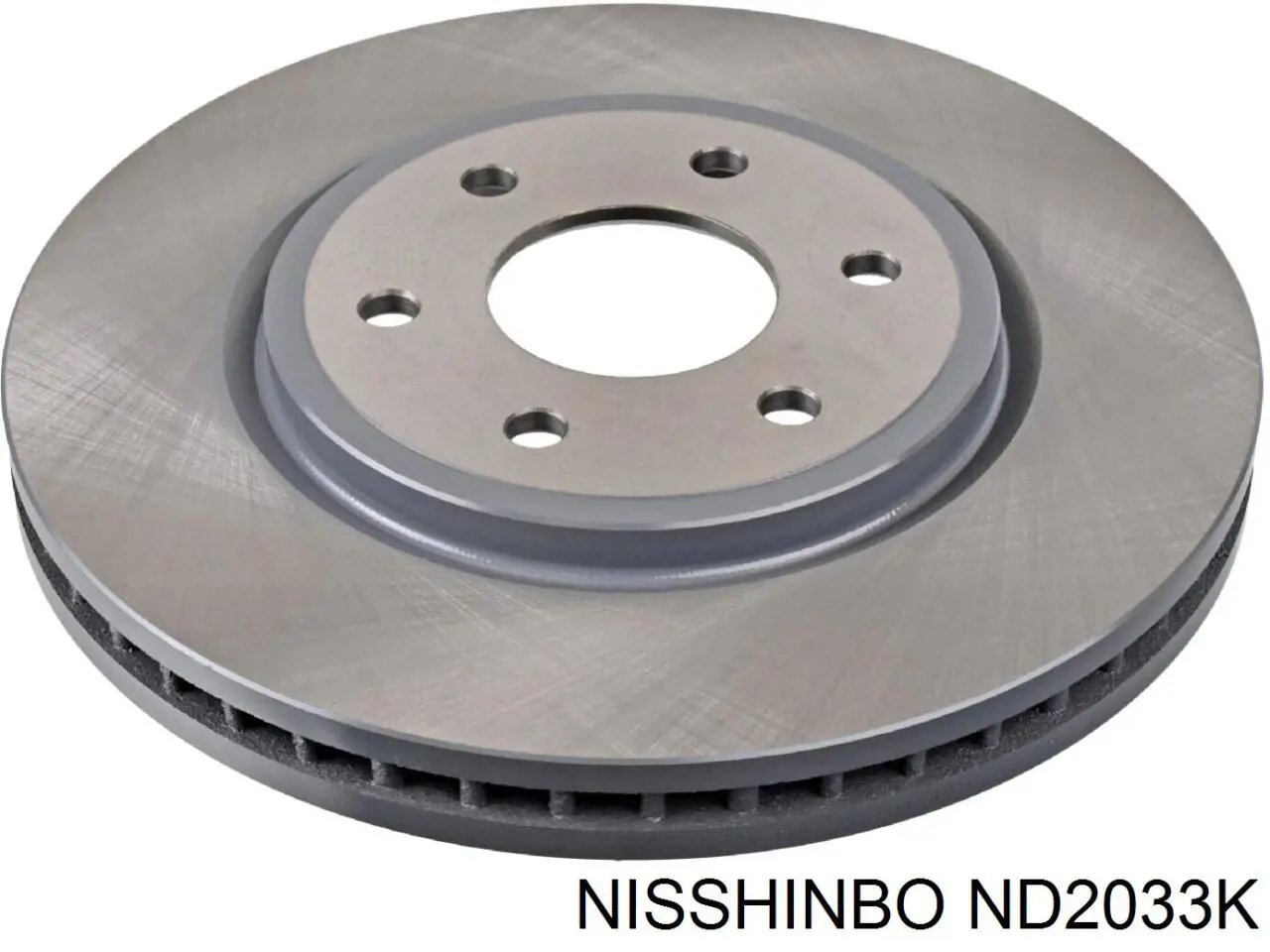 ND2033K Nisshinbo disco de freno delantero
