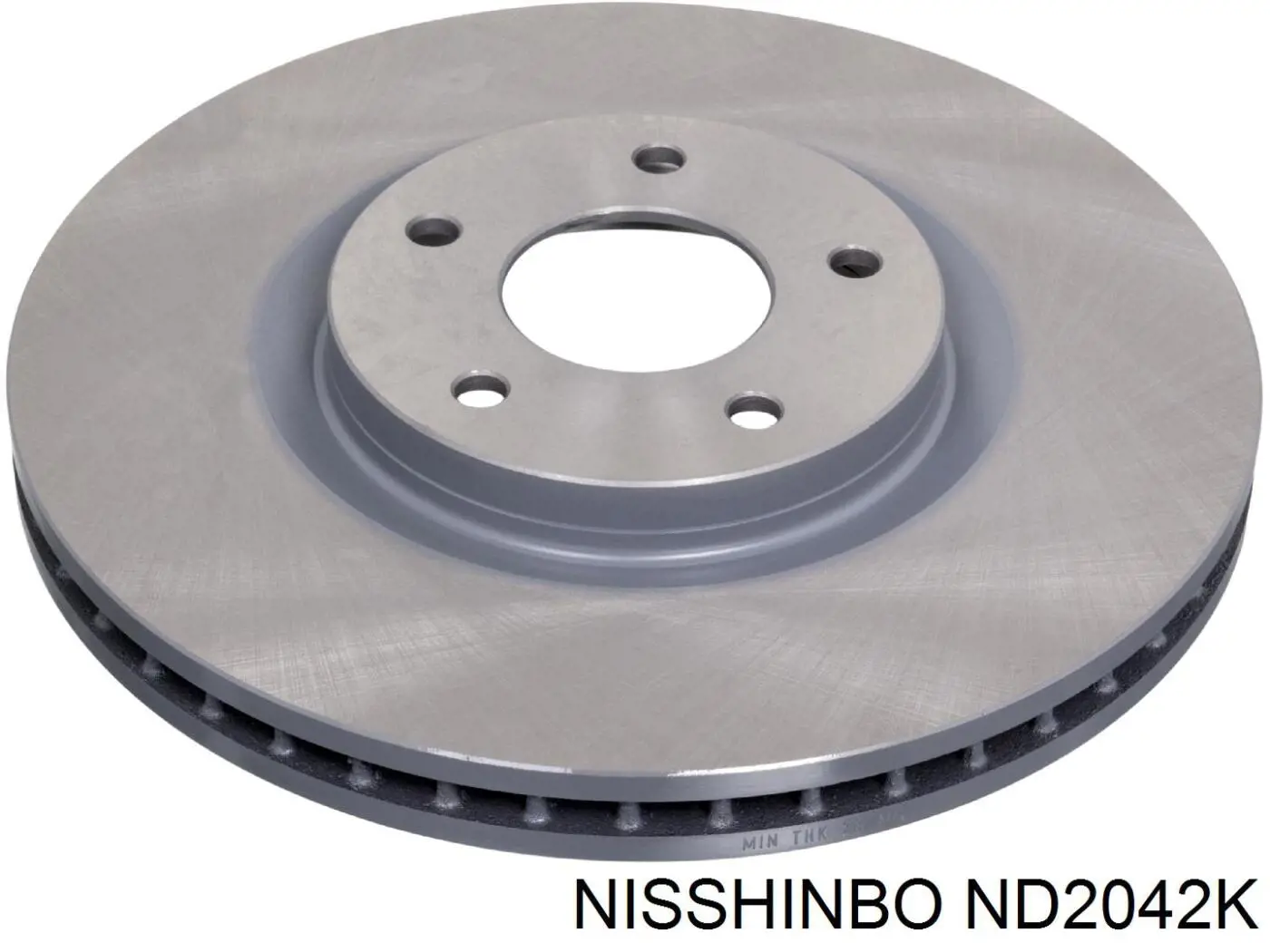 ND2042K Nisshinbo freno de disco delantero