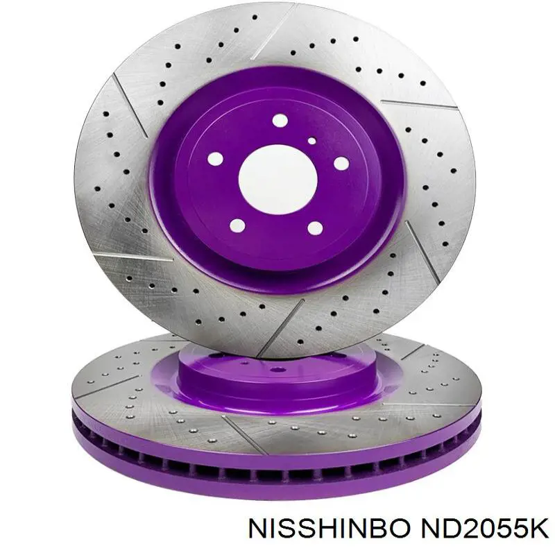 ND2055K Nisshinbo freno de disco delantero