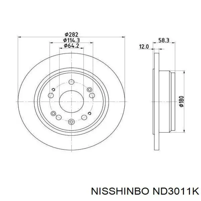 Comprar MR370895 Mitsubishi Freno de disco delantero