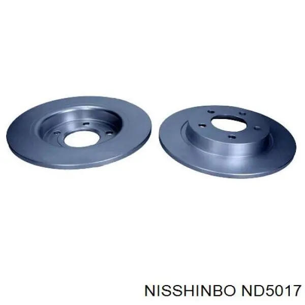 ND5017 Nisshinbo disco de freno trasero