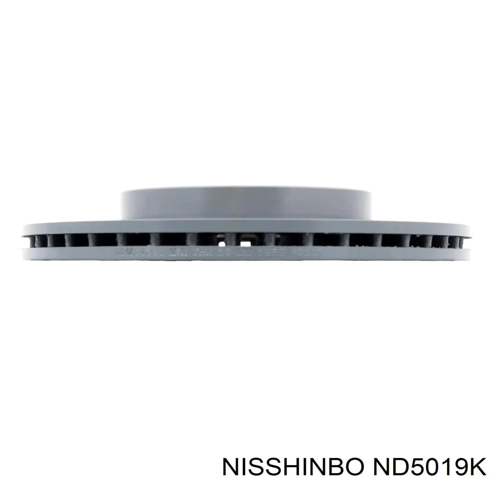ND5019K Nisshinbo disco de freno delantero