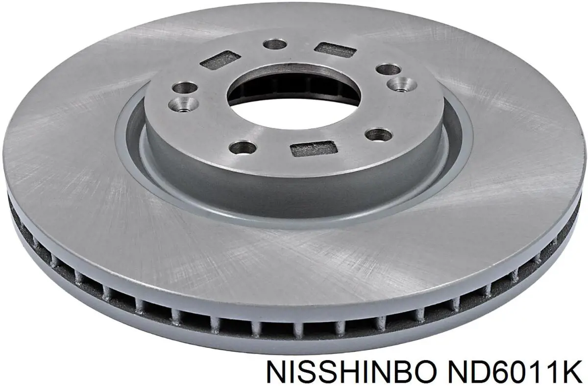 ND6011K Nisshinbo disco de freno delantero